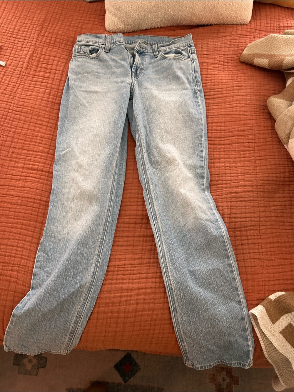 Old Navy Light Blue Flare Jeans